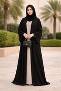 Elare Elegance Black Abaya